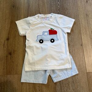 5T boys Cecil and Lou short set